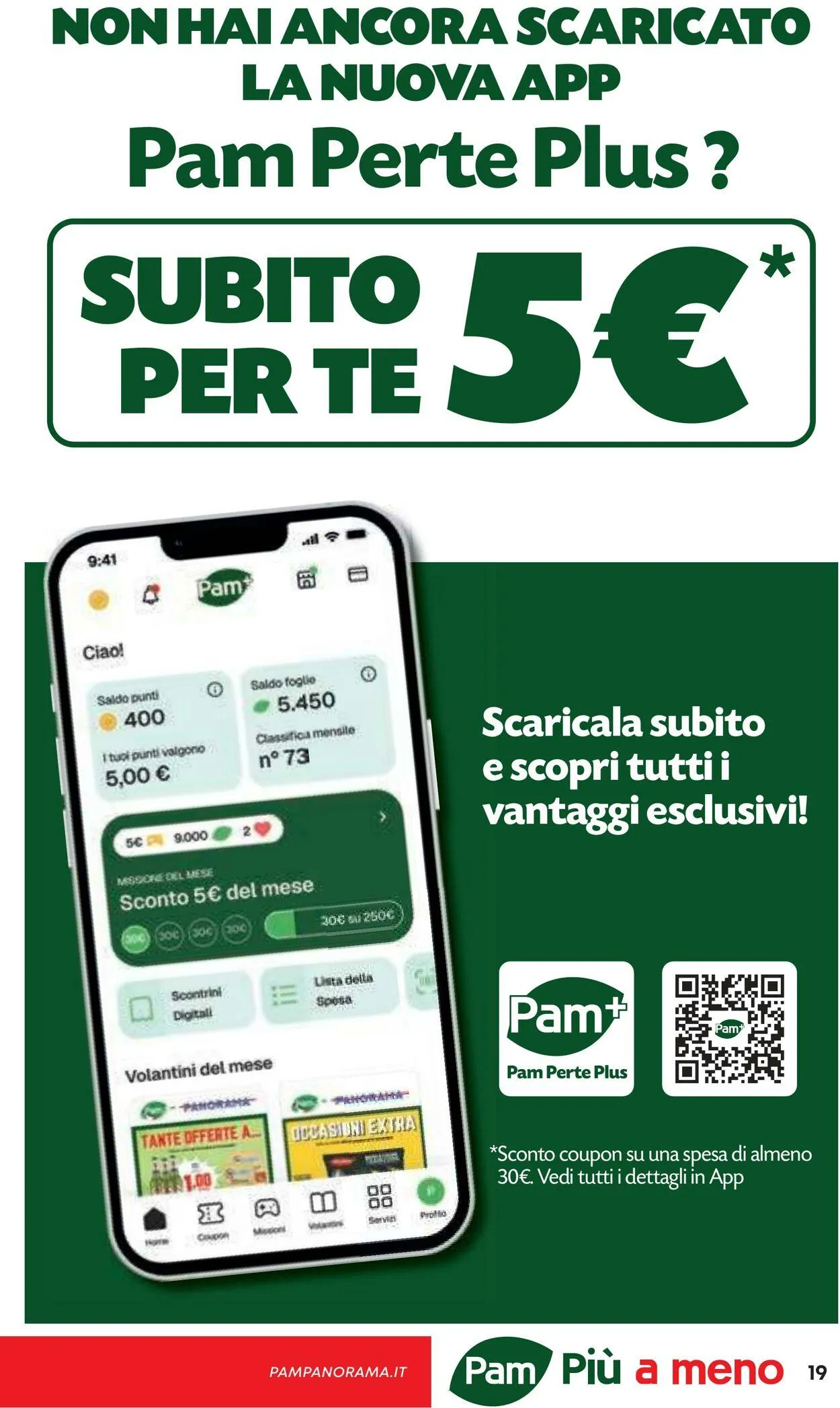 Pam Panorama Volantino attuale da 9 ottobre a 23 ottobre di 2025 - Pagina del volantino 19