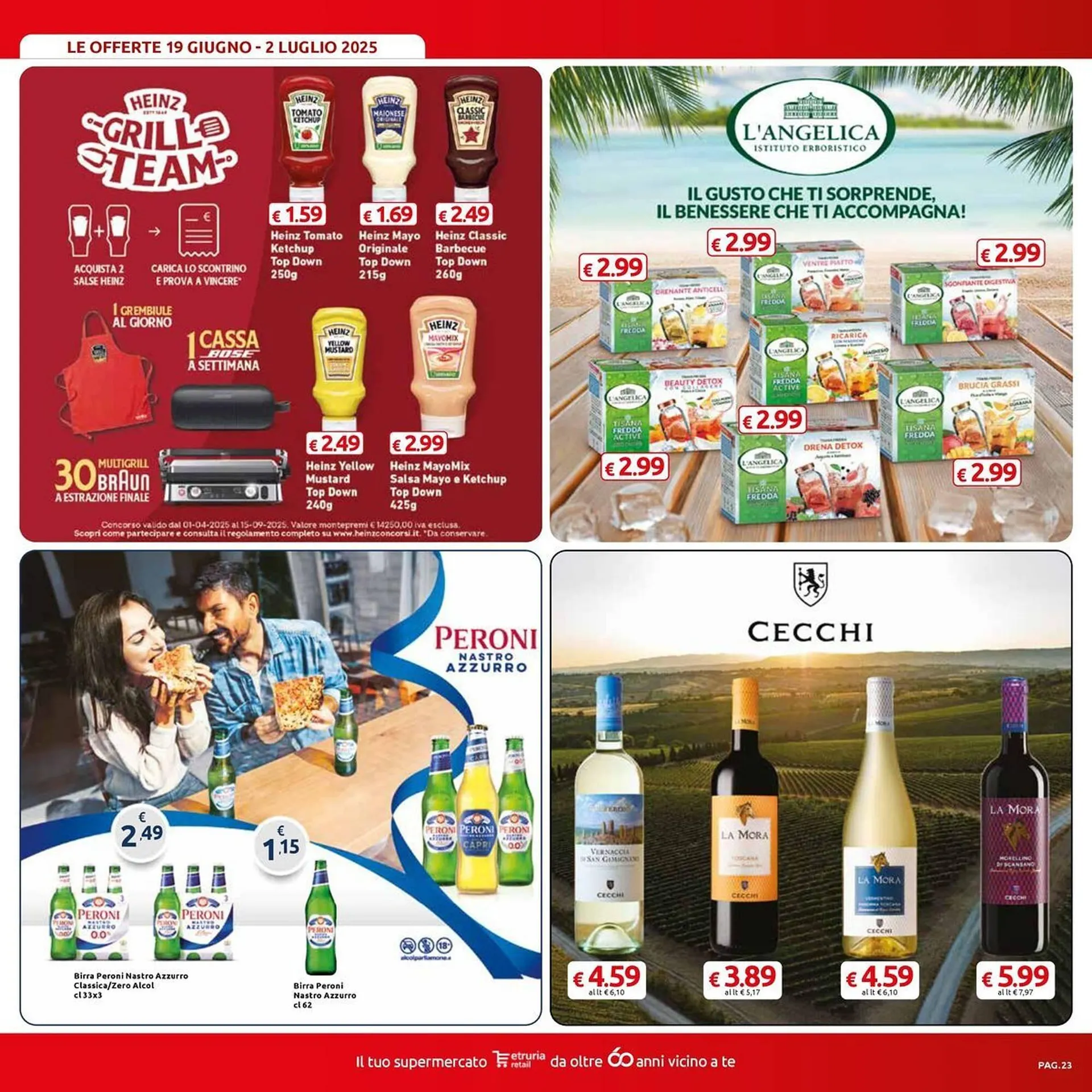 Volantino Carrefour Market da 19 giugno a 2 luglio di 2025 - Pagina del volantino 23