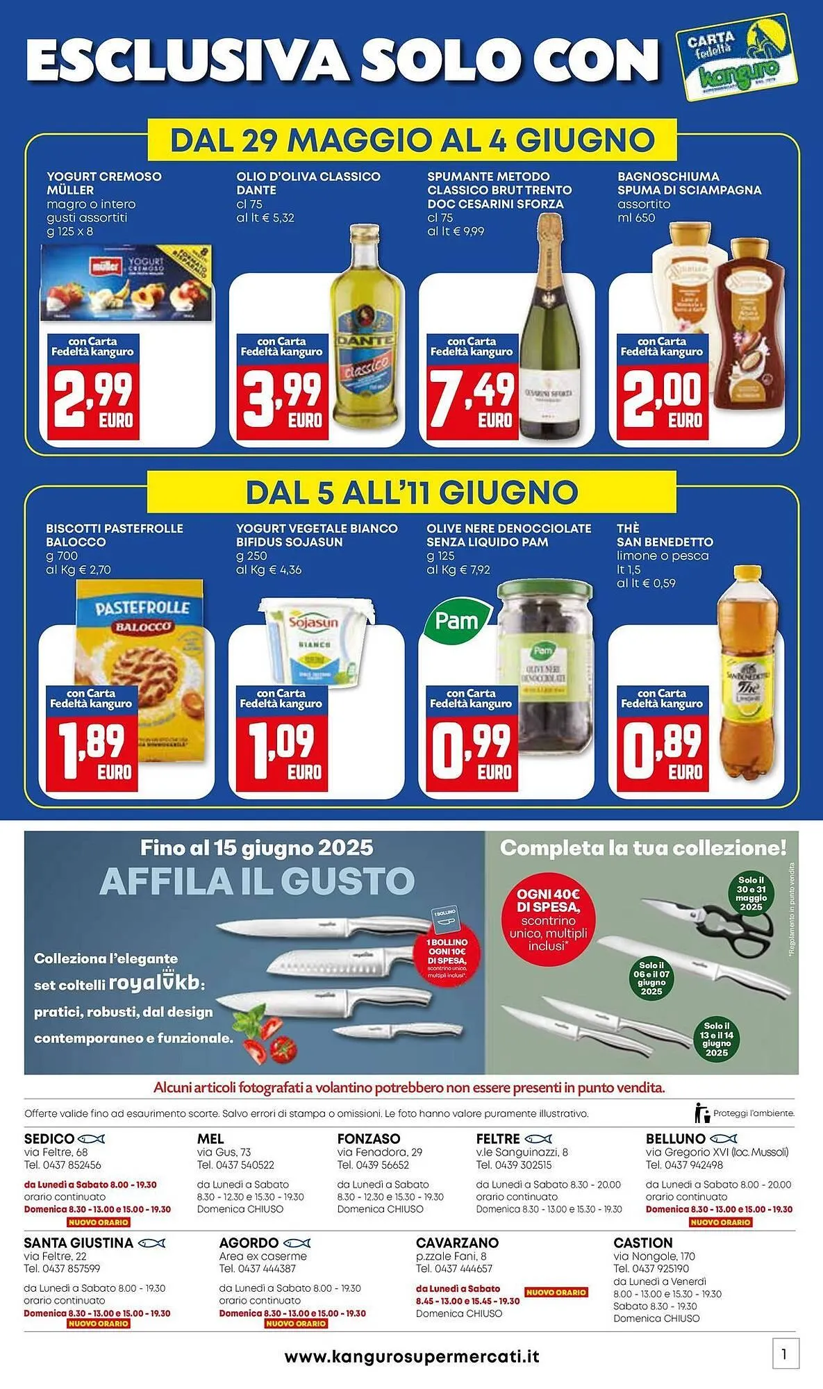 Volantino Kanguro da 29 maggio a 11 giugno di 2025 - Pagina del volantino 16