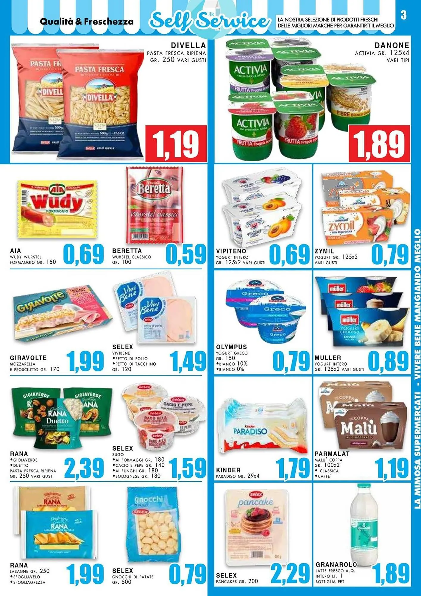 Volantino La Mimosa Supermercati da 20 ottobre a 2 novembre di 2025 - Pagina del volantino 3