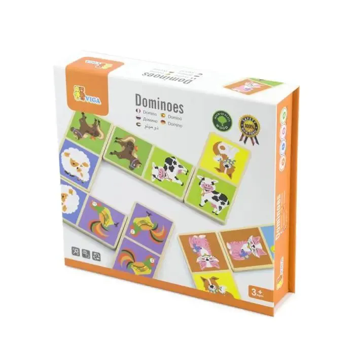 Domino animali della fattoria