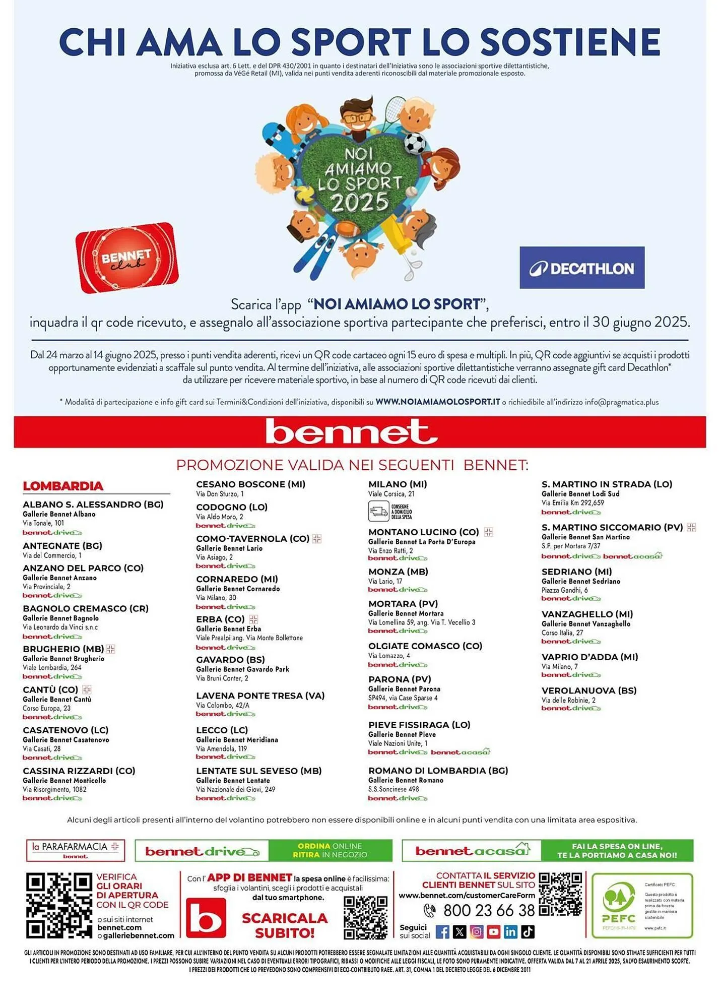 Volantino Bennet da 7 aprile a 21 aprile di 2025 - Pagina del volantino 40