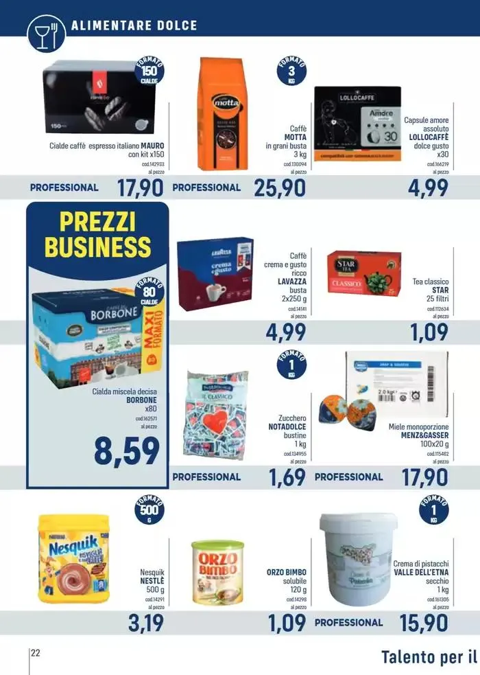 Catalogo Talento da 31 marzo a 20 aprile di 2025 - Pagina del volantino 22