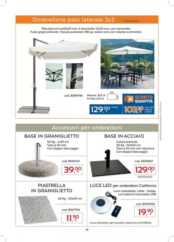 CATALOGO ARREDO da 17 marzo a 31 luglio di 2025 - Pagina del volantino 30