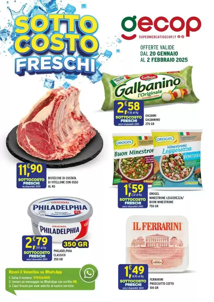 Sottocosto freschi - 1