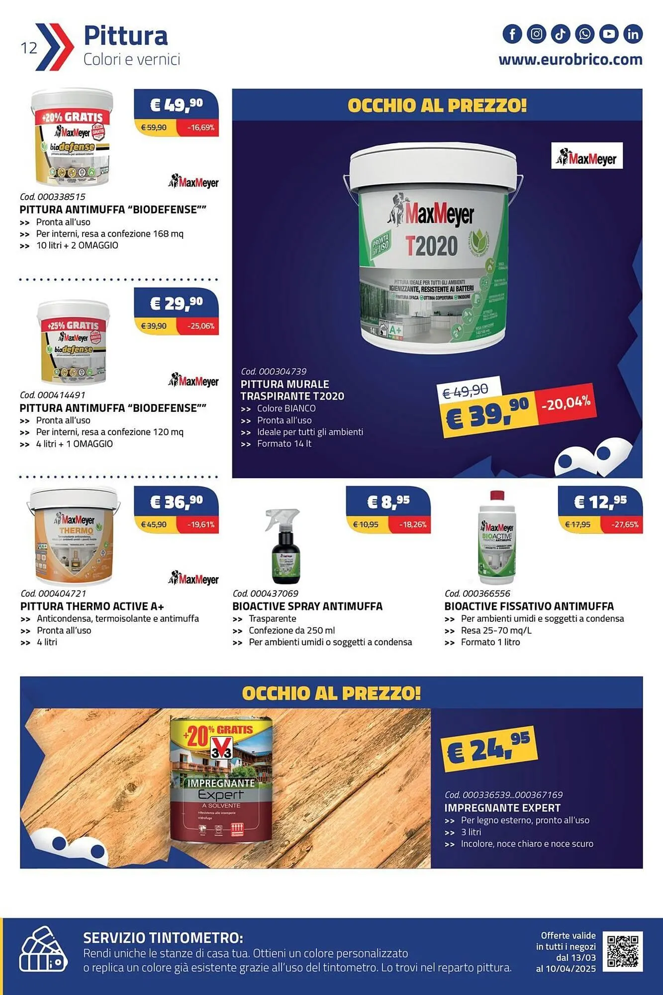 Volantino Eurobrico da 13 marzo a 10 aprile di 2025 - Pagina del volantino 12