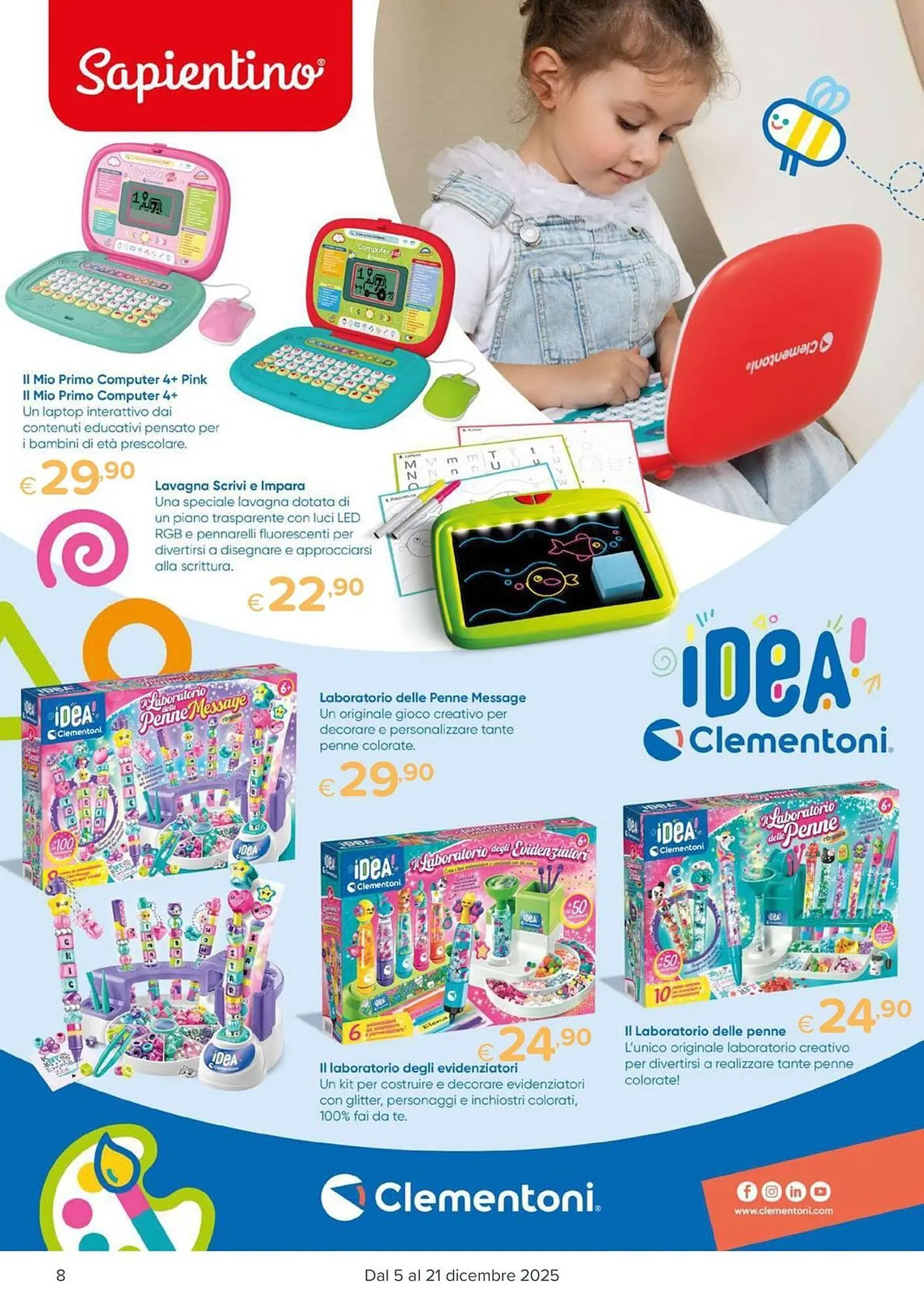 Volantino Io Bimbo da 5 dicembre a 21 dicembre di 2025 - Pagina del volantino 8