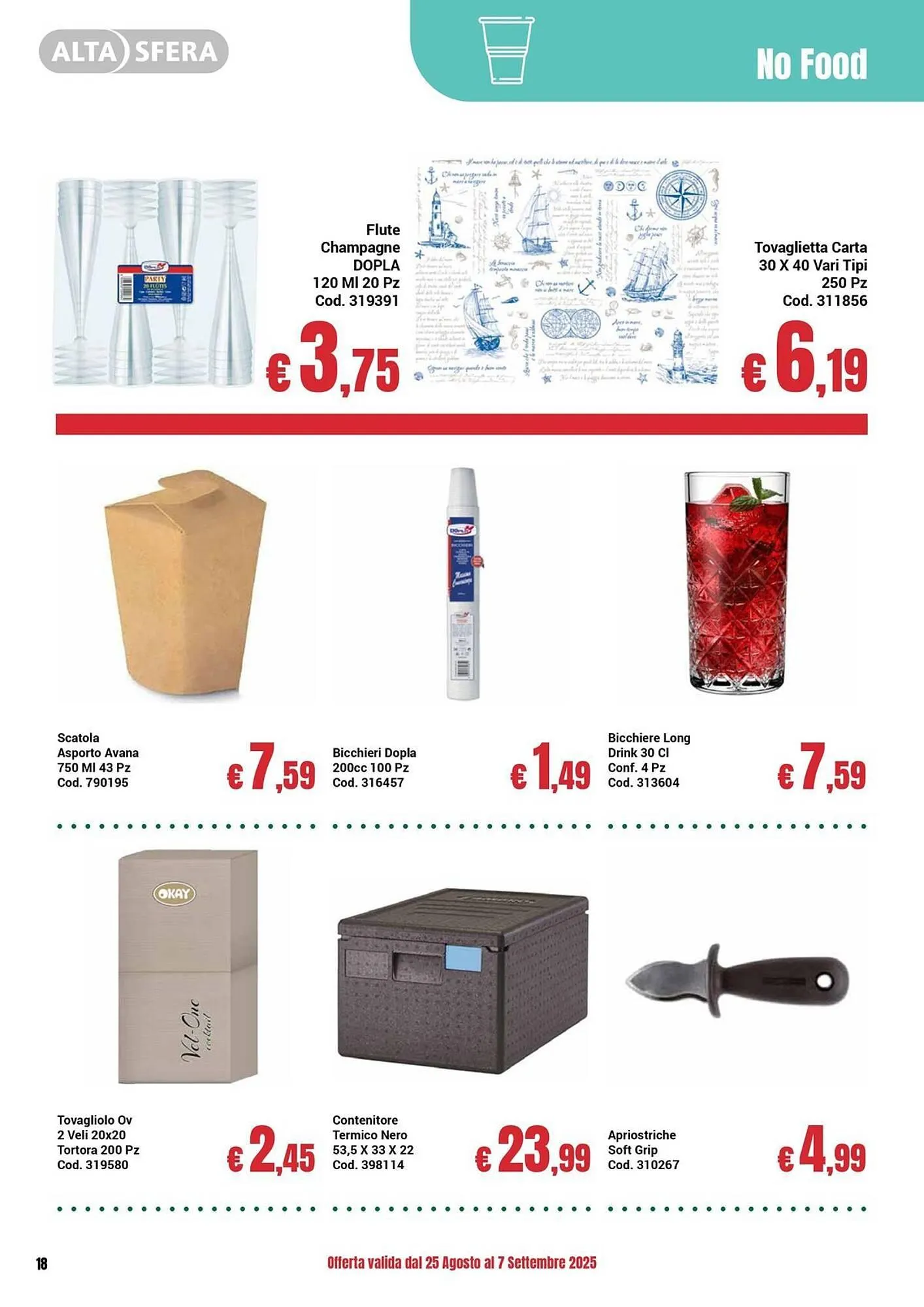 Volantino Centro Cash da 25 agosto a 7 settembre di 2025 - Pagina del volantino 18