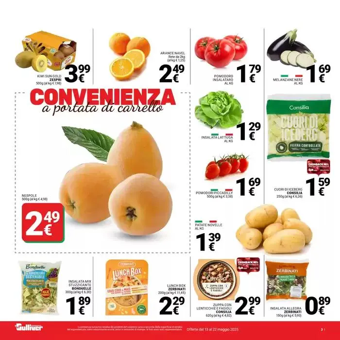 Convenienza a portata di carrello da 13 maggio a 22 maggio di 2025 - Pagina del volantino 3