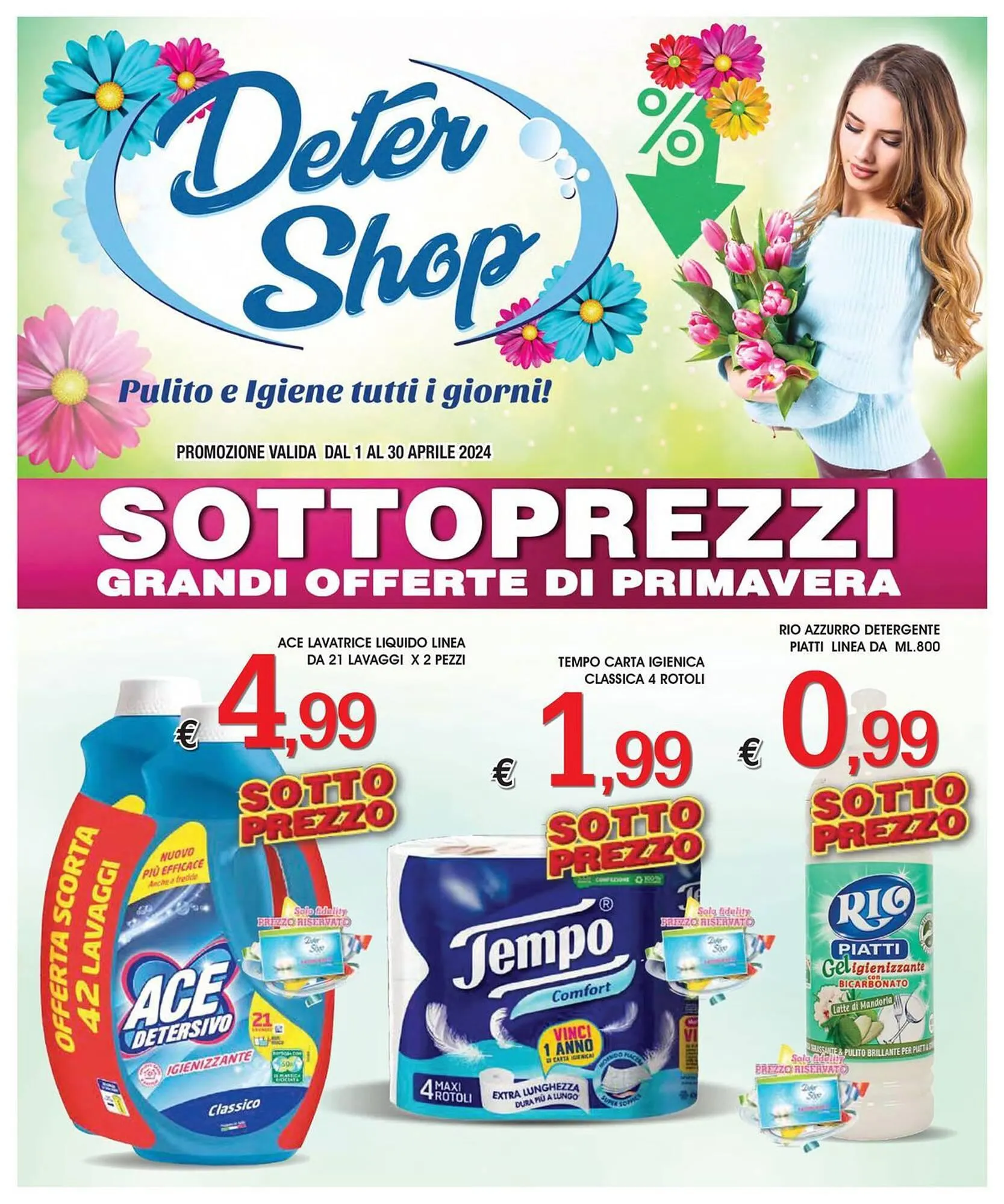 Volantino Deter Shop da 2 aprile a 30 aprile di 2024 - Pagina del volantino 