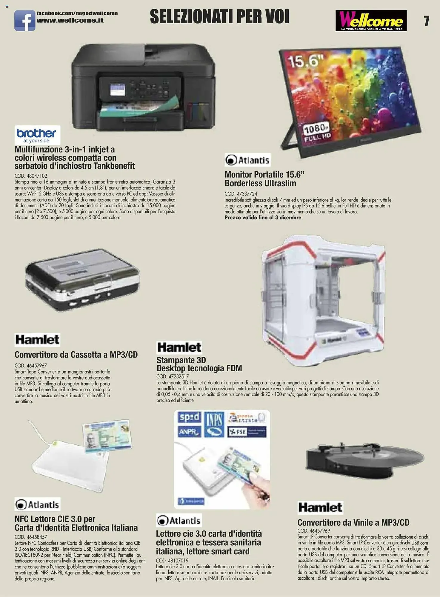 Volantino Wellcome da 2 dicembre a 7 dicembre di 2025 - Pagina del volantino 7
