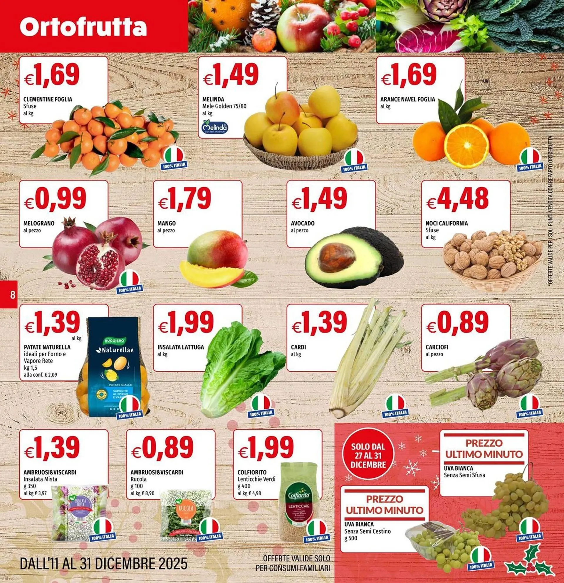 Volantino Hurrà da 11 dicembre a 31 dicembre di 2025 - Pagina del volantino 8