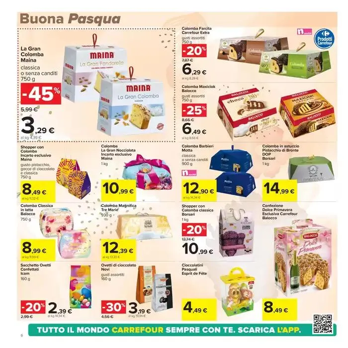 Sconti di pasqua da 8 aprile a 21 aprile di 2025 - Pagina del volantino 6