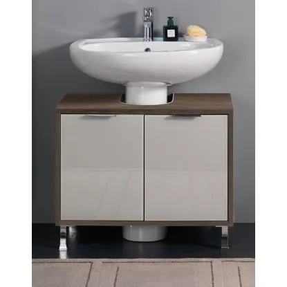 Mobile bagno copricolonna Lucky 74x60x45,5 cm rovere scuro