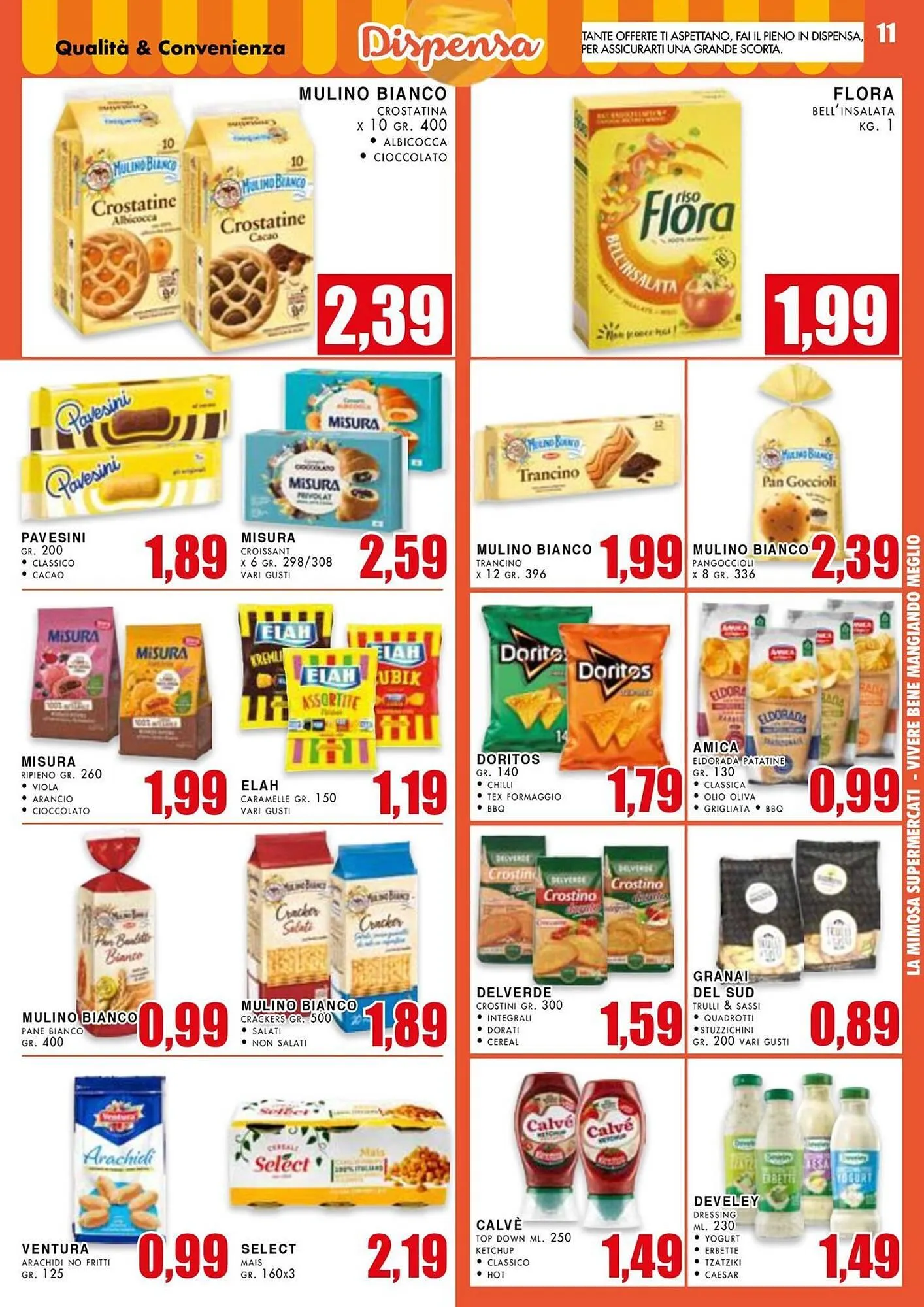 Volantino La Mimosa Supermercati da 3 giugno a 15 giugno di 2025 - Pagina del volantino 11