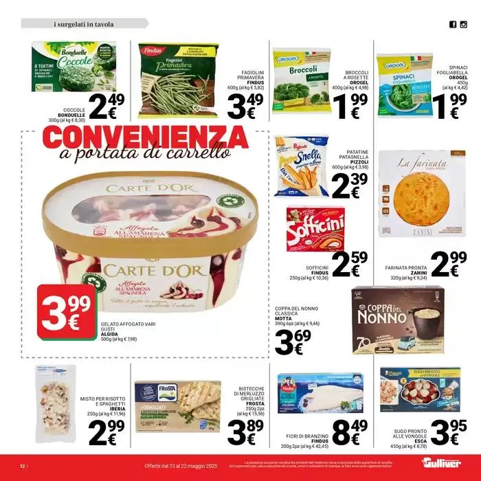 Convenienza a portata di carrello da 13 maggio a 22 maggio di 2025 - Pagina del volantino 12