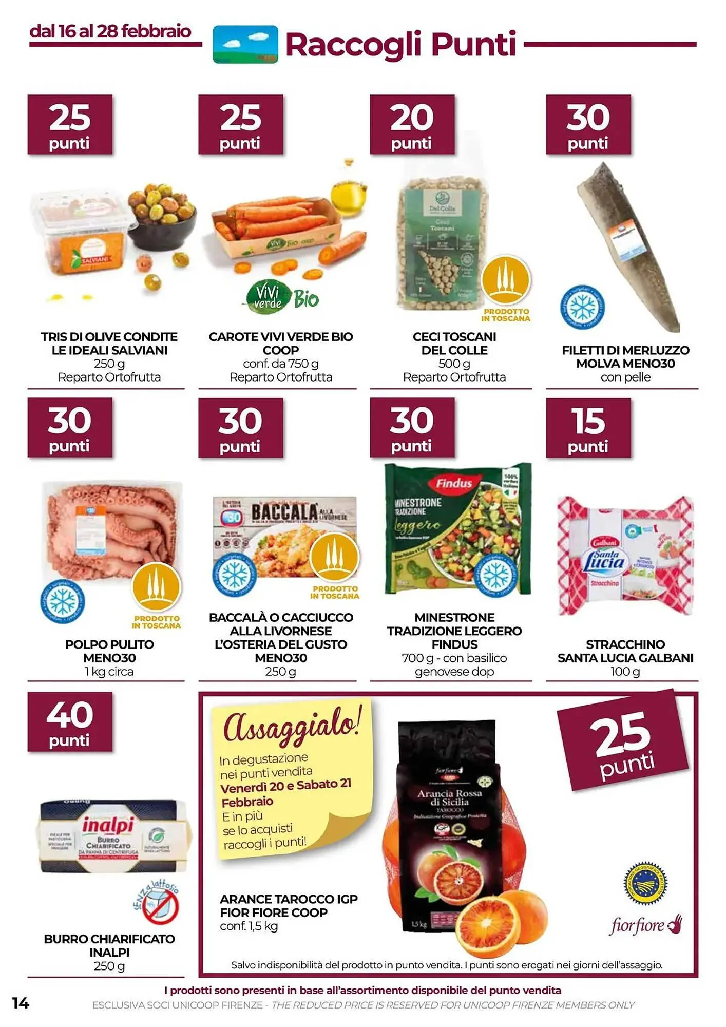 Volantino Unicoop da 18 febbraio a 4 marzo di 2026 - Pagina del volantino 14