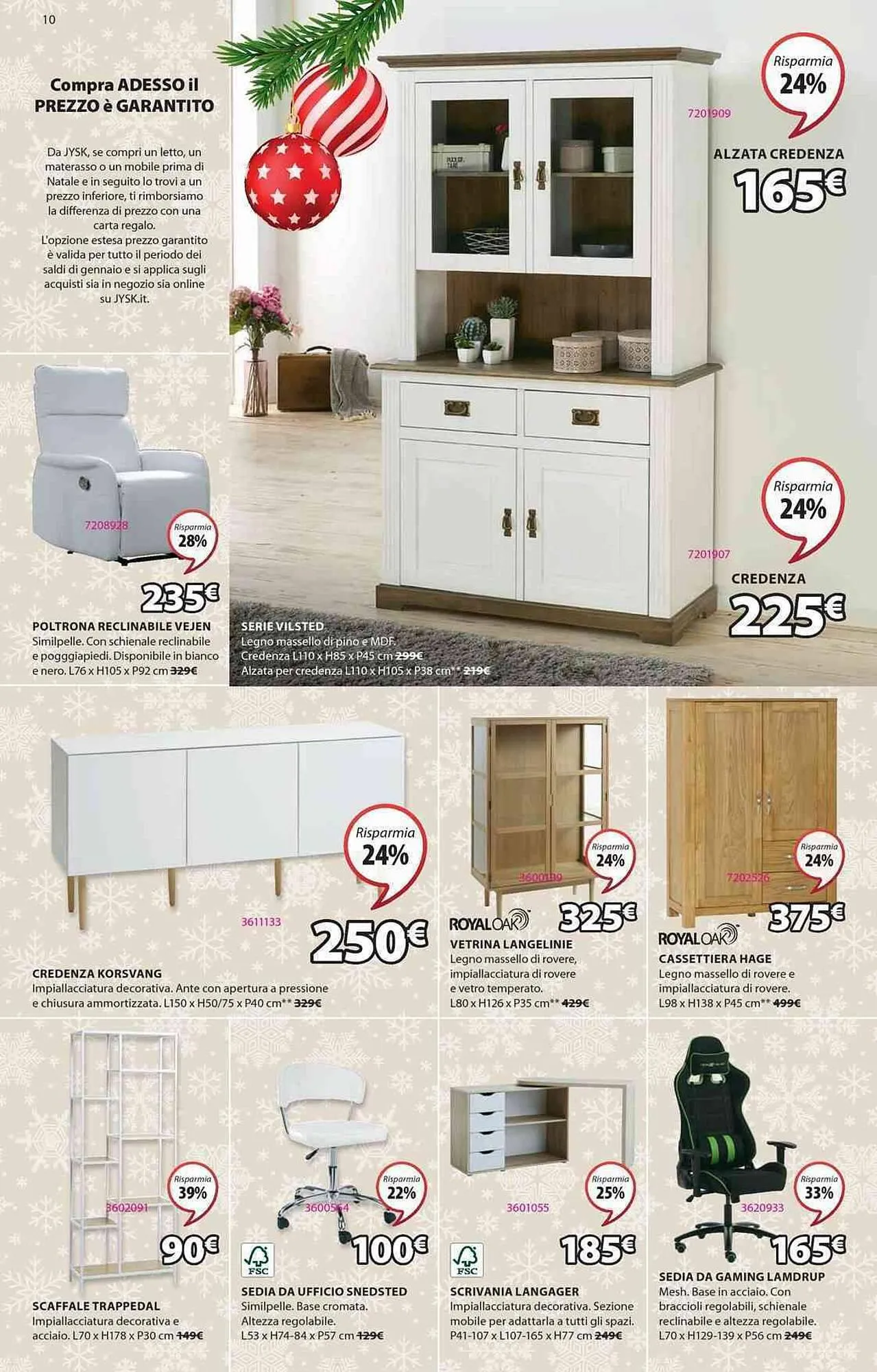 Volantino JYSK da 27 novembre a 4 gennaio di 2024 - Pagina del volantino 10
