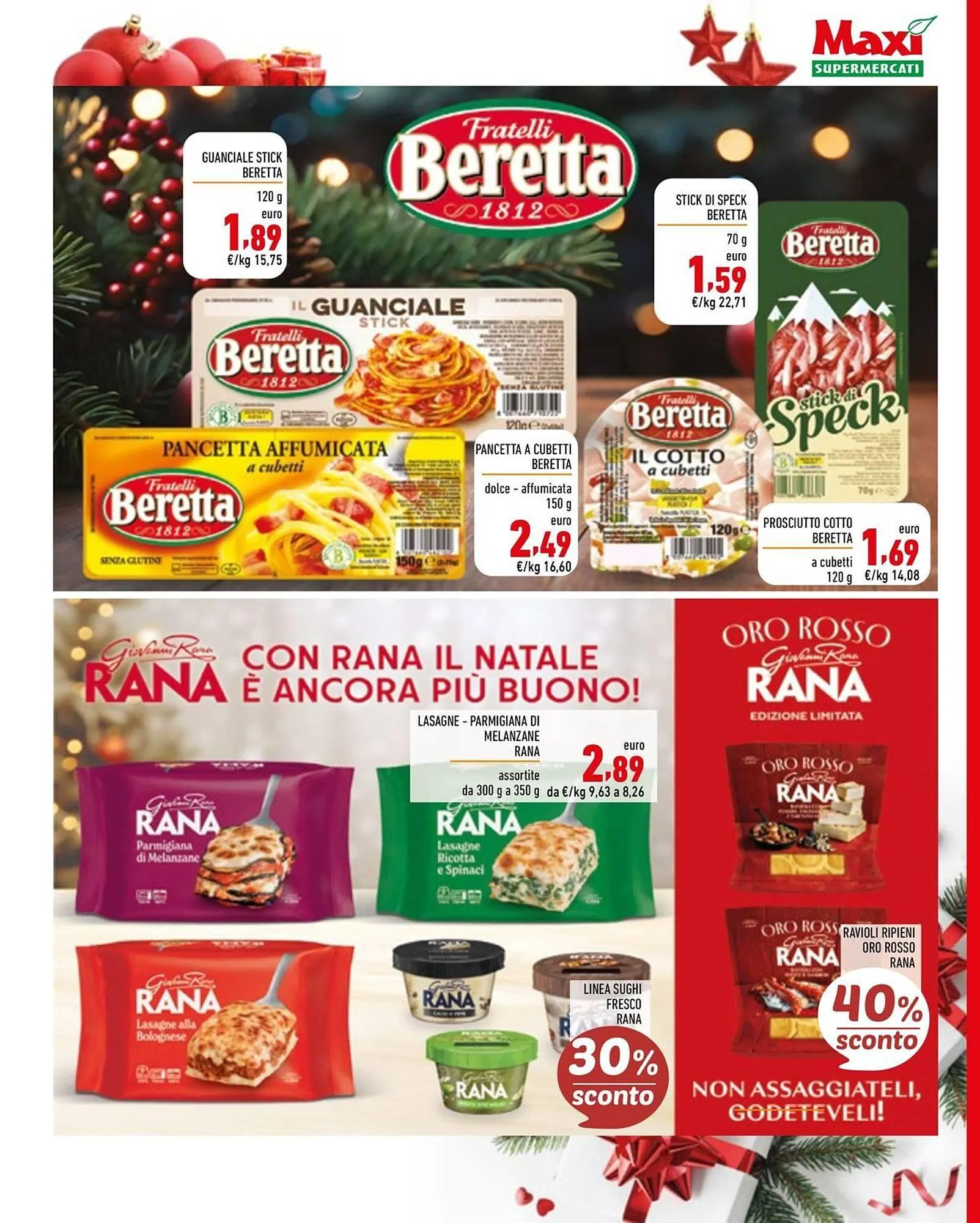 Volantino Maxi Supermercati da 16 dicembre a 26 dicembre di 2025 - Pagina del volantino 9