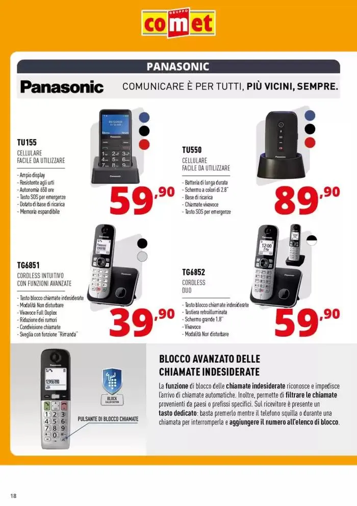 Speciale Telefonia da Comet! da 20 marzo a 2 aprile di 2025 - Pagina del volantino 18