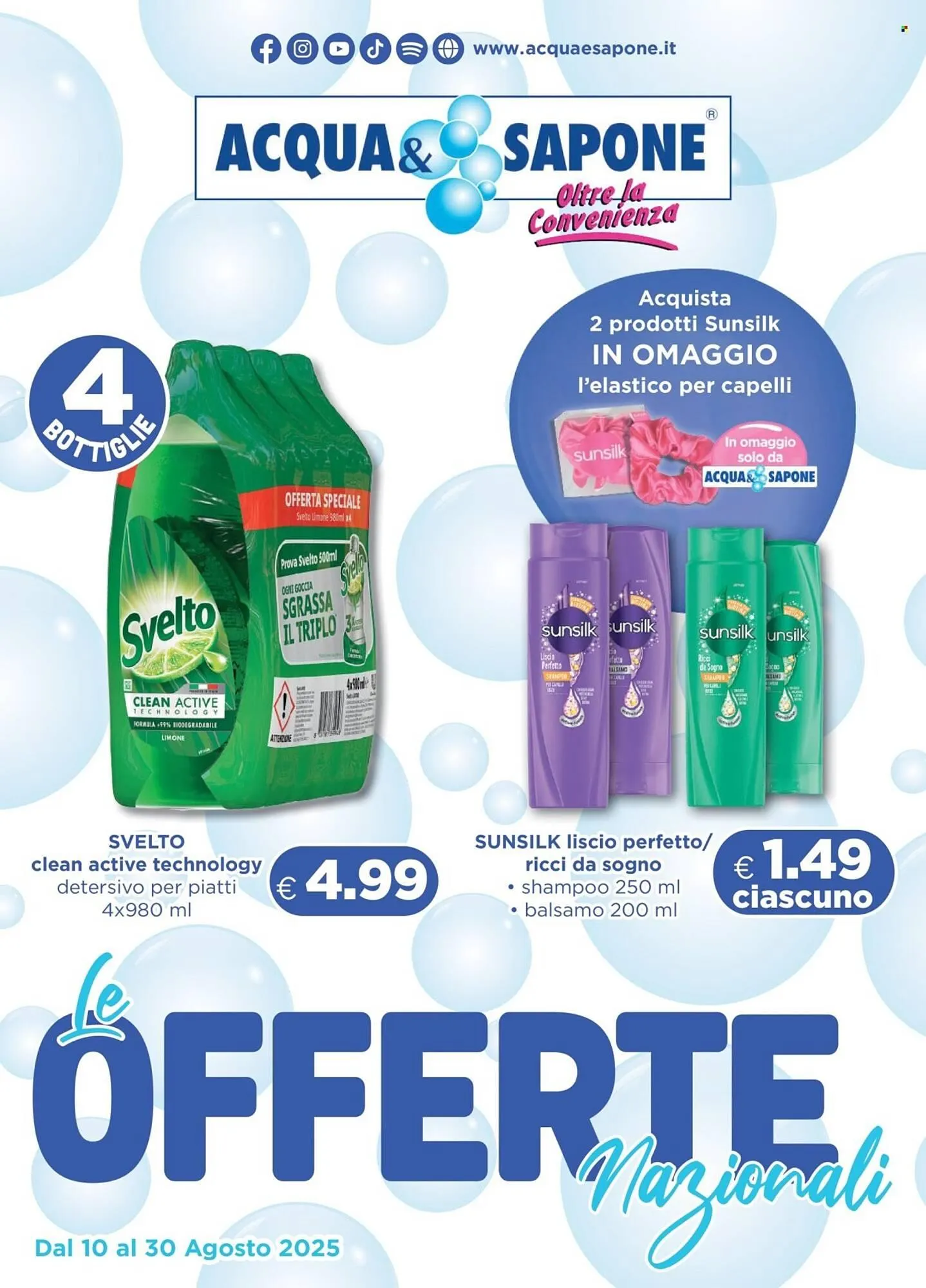 Volantino Acqua & Sapone - 1