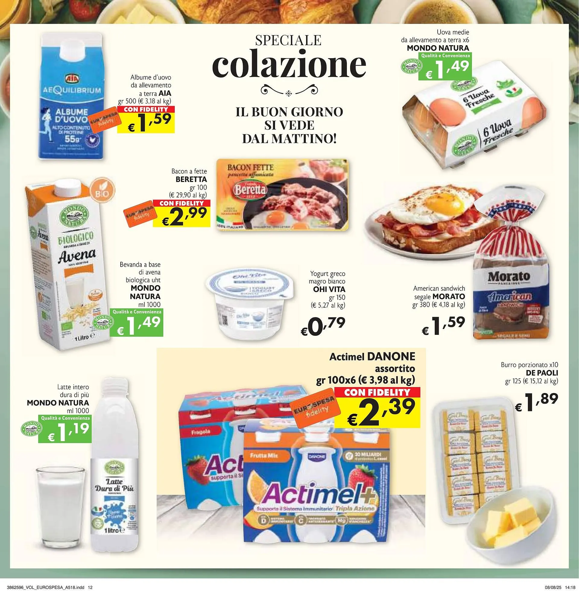 Volantino Eurospesa da 28 agosto a 10 settembre di 2025 - Pagina del volantino 12