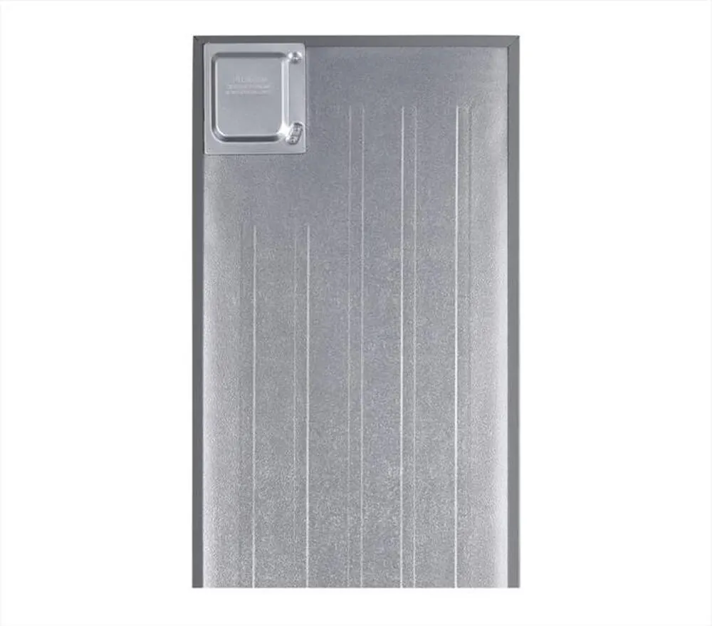 CANDY - Frigorifero combinato CCH1T518EX Classe E 253 lt-Platino, Acciaio inossidabile