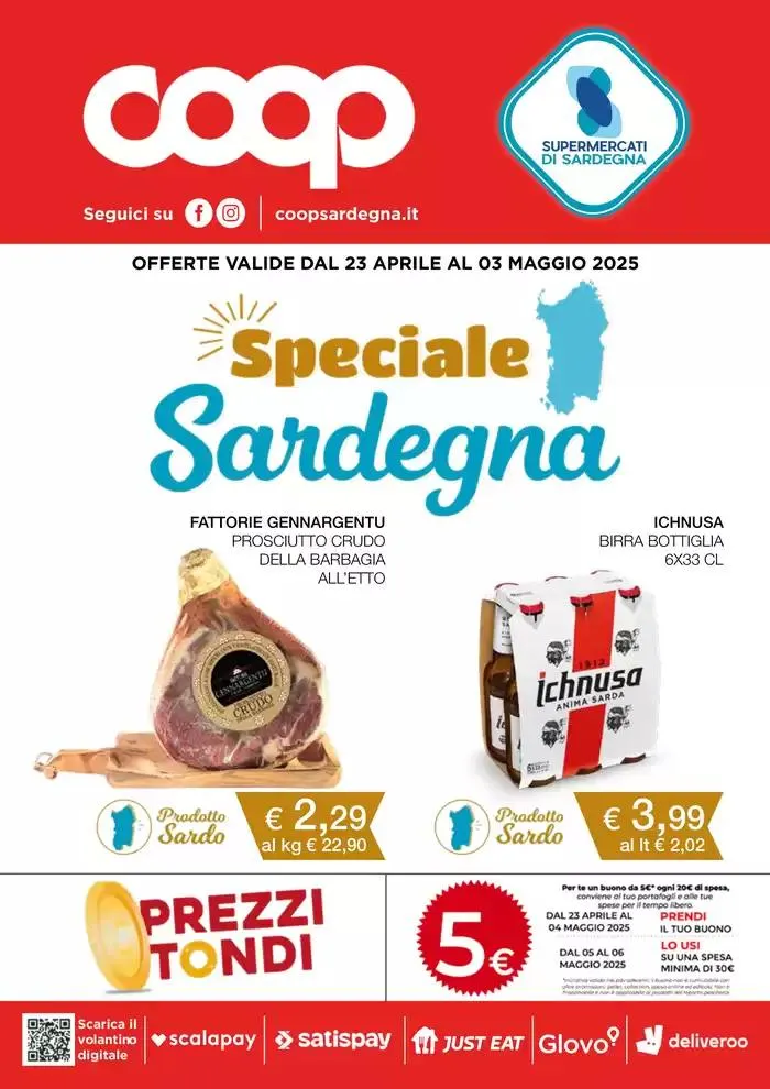 Speciale Sardegna da 23 aprile a 3 maggio di 2025 - Pagina del volantino 1
