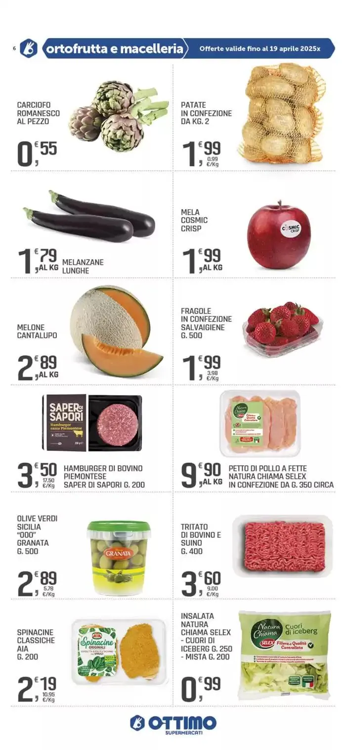 Offerte valide dal 9 al 19 Aprile 2025 da 15 aprile a 19 aprile di 2025 - Pagina del volantino 6