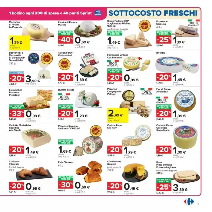 Sottocosto freschi da 13 marzo a 24 marzo di 2025 - Pagina del volantino 5