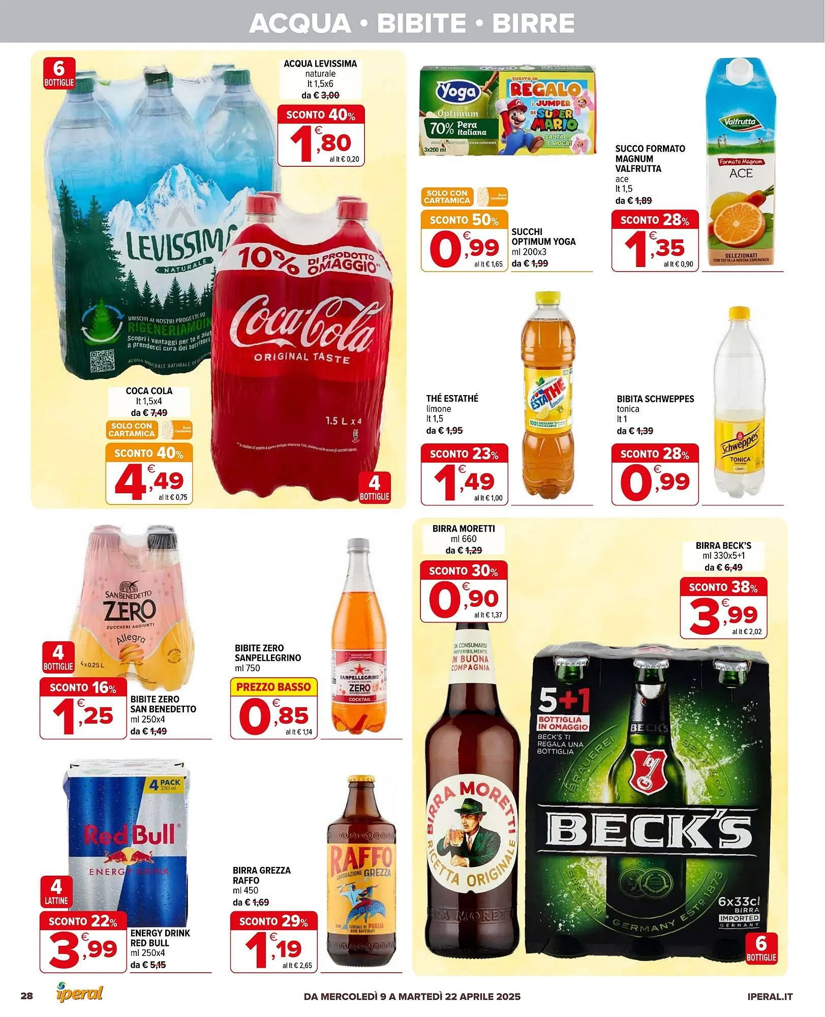 Volantino Iperal da 9 aprile a 22 aprile di 2025 - Pagina del volantino 28