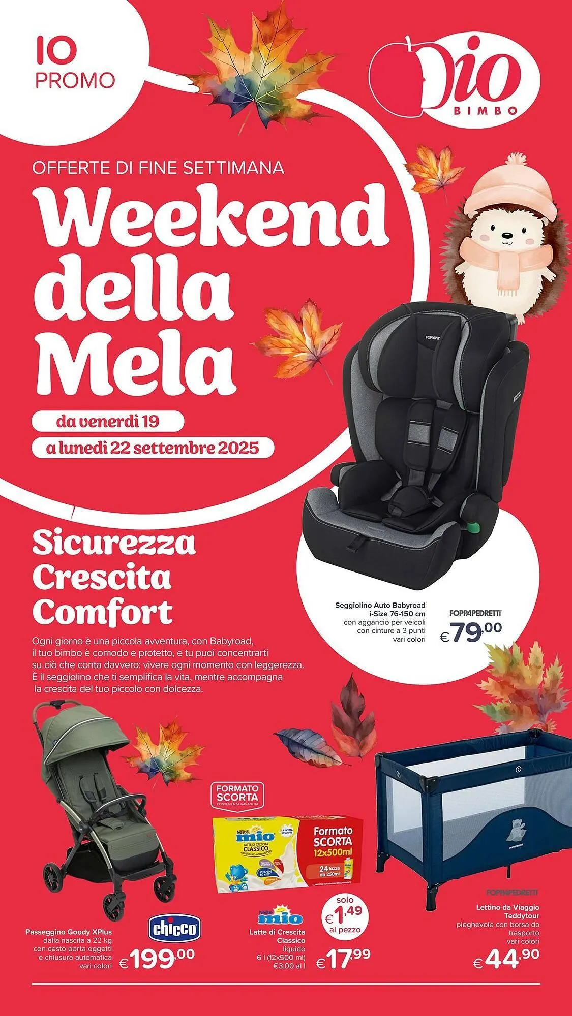 Volantino Io Bimbo da 19 settembre a 22 settembre di 2025 - Pagina del volantino 1
