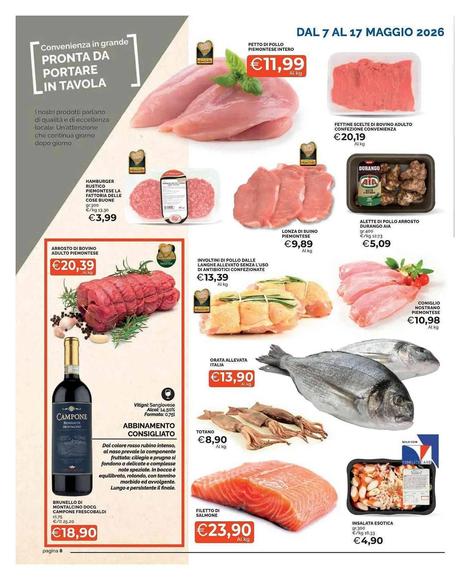 Volantino Mercatò da 7 maggio a 16 maggio di 2026 - Pagina del volantino 8