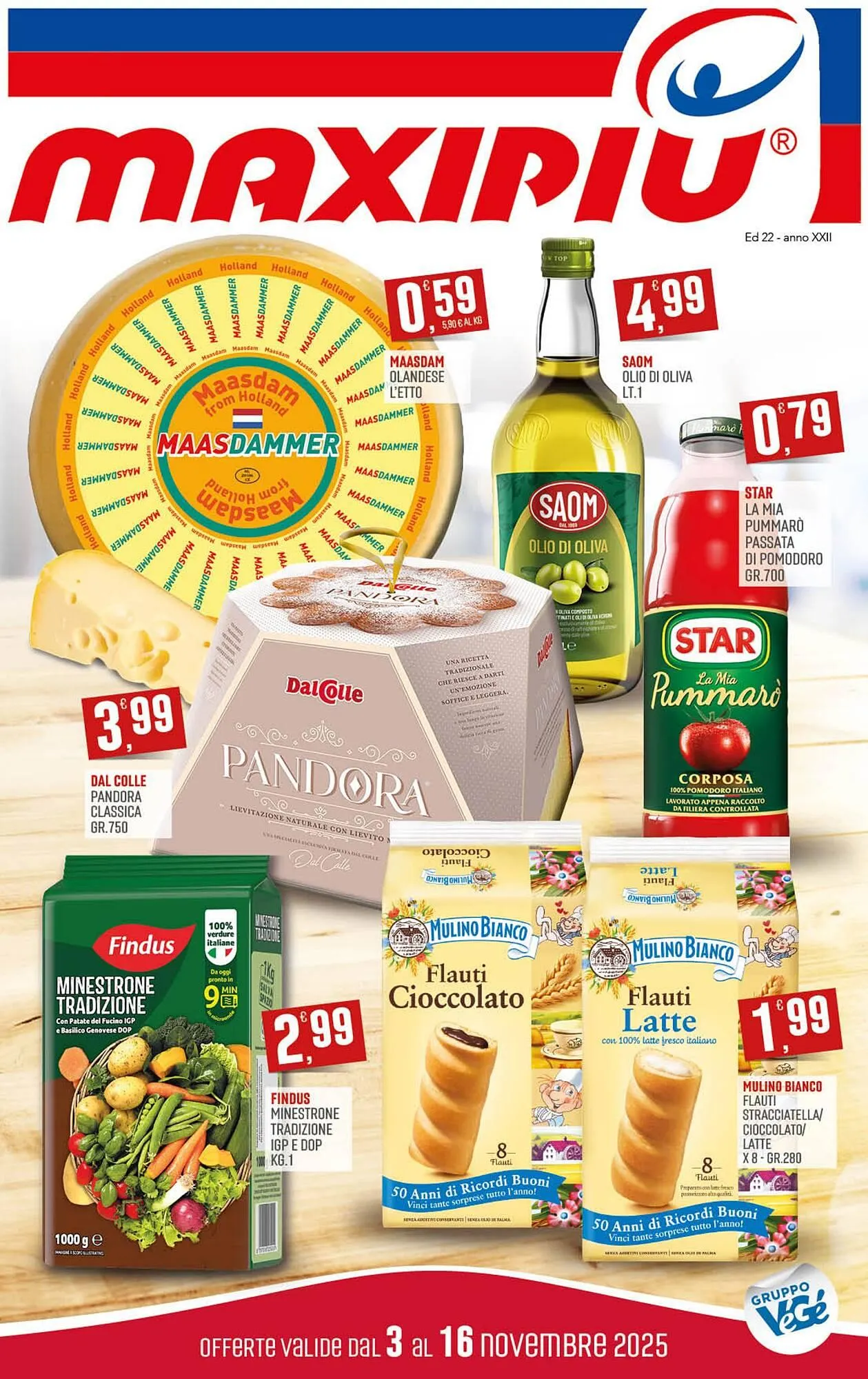 Volantino Maxipiù da 3 novembre a 16 novembre di 2025 - Pagina del volantino 1