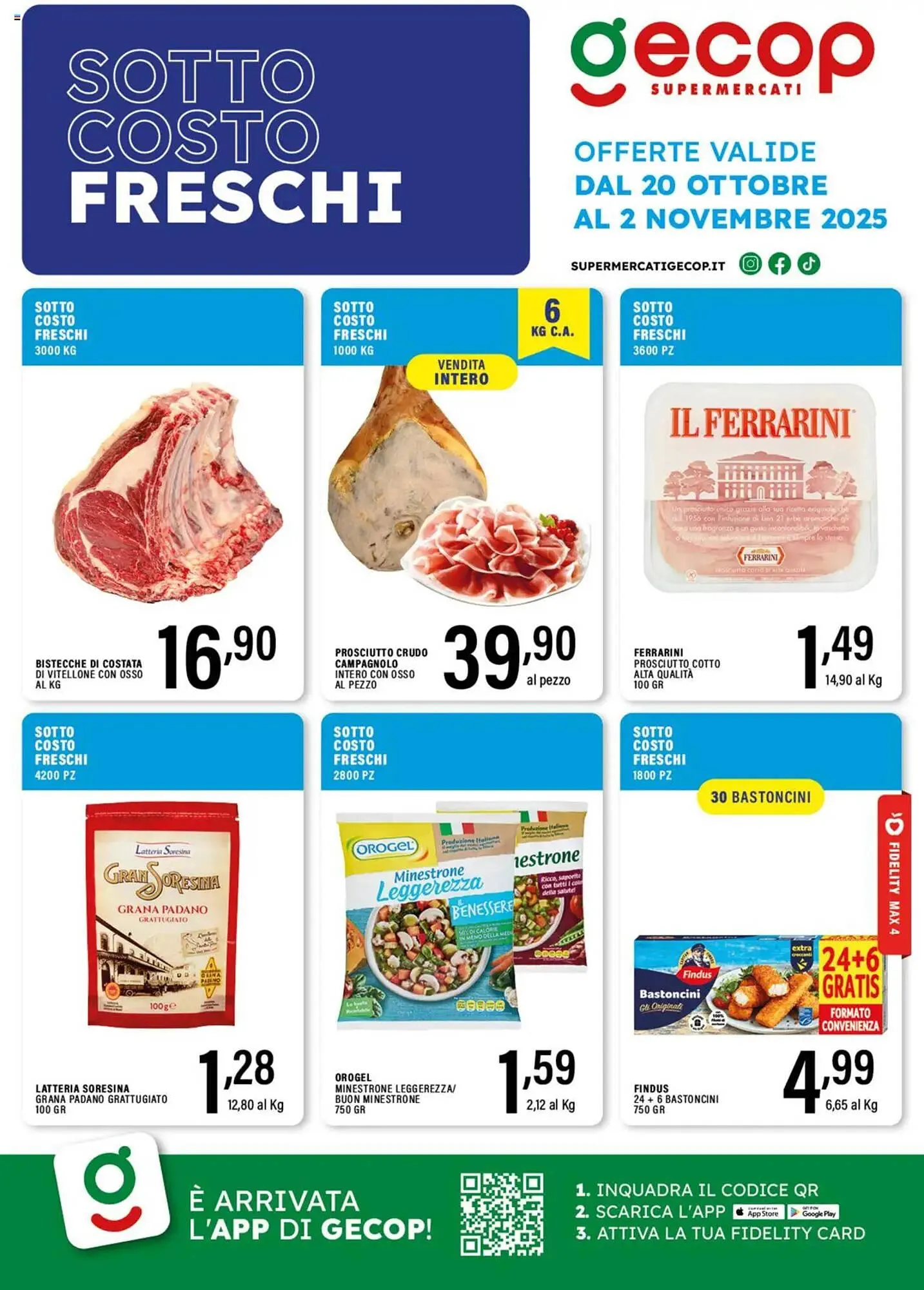 Volantino Gecop da 20 ottobre a 2 novembre di 2025 - Pagina del volantino 1