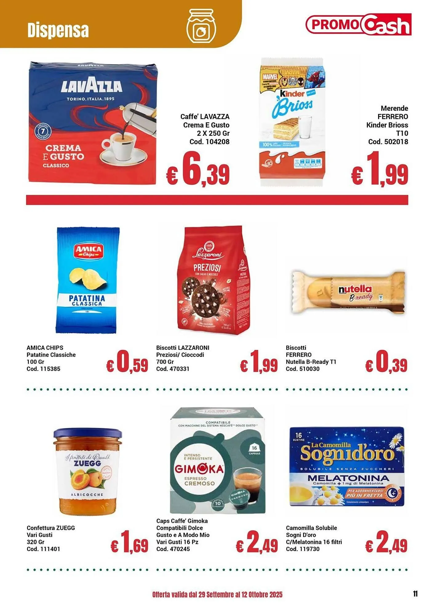 Volantino Centro Cash da 29 settembre a 12 ottobre di 2025 - Pagina del volantino 11