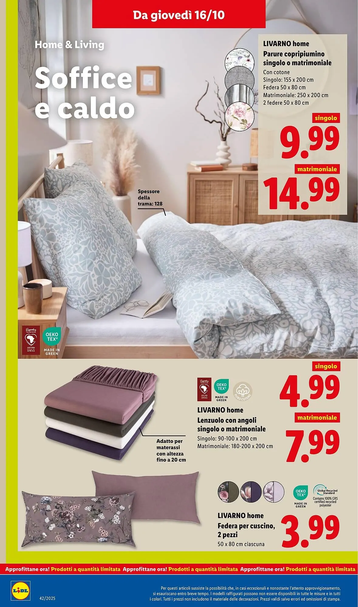 Volantino Lidl da 13 ottobre a 19 ottobre di 2025 - Pagina del volantino 50