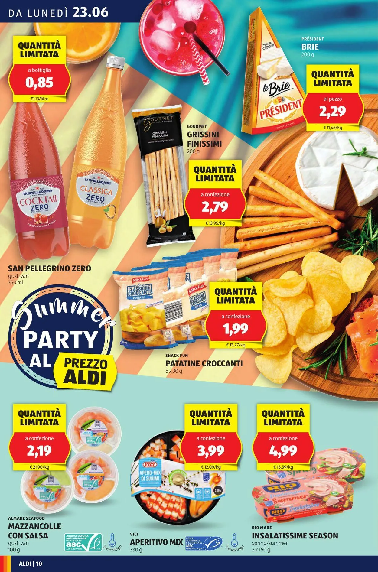 Aldi Volantino attuale da 23 giugno a 29 giugno di 2025 - Pagina del volantino 10
