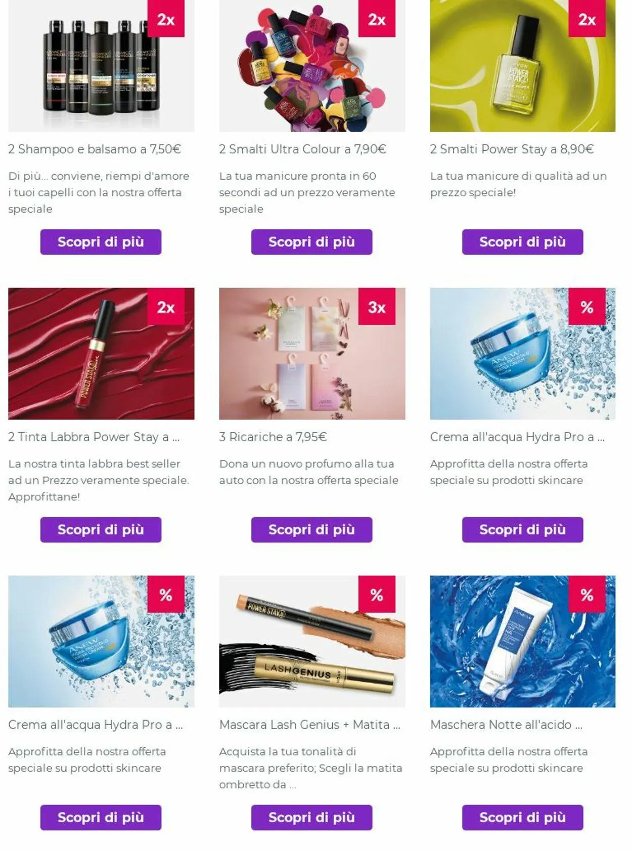 Avon Volantino attuale da 27 maggio a 2 giugno di 2024 - Pagina del volantino 2
