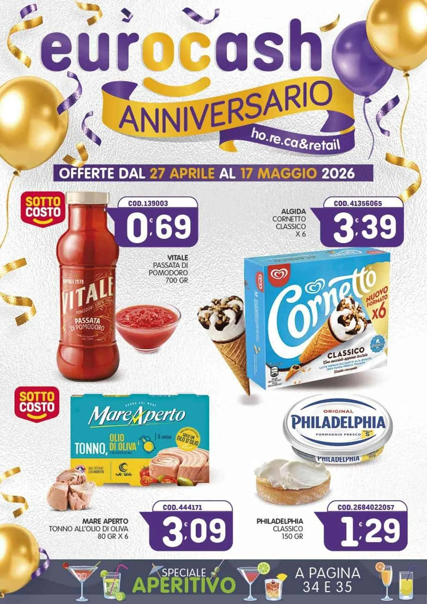 Volantino Eurocash da 27 aprile a 17 maggio di 2026 - Pagina del volantino 1