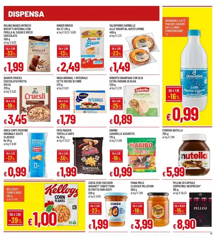 Grandi sconti grandi formati da 5 maggio a 14 maggio di 2025 - Pagina del volantino 15