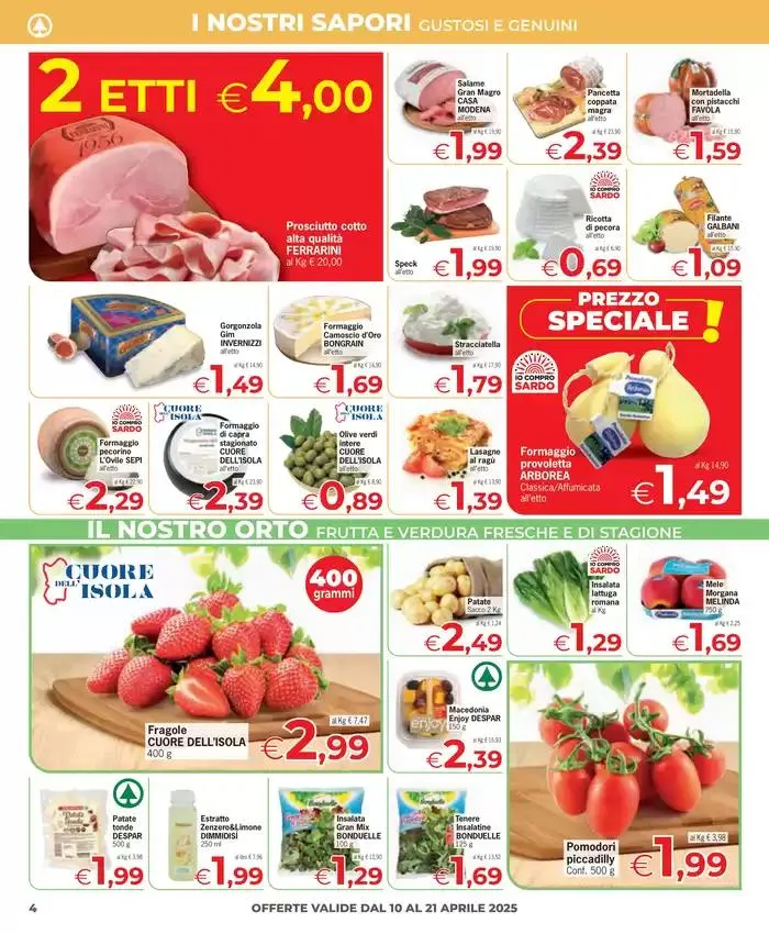Offerte di Pasqua da 10 aprile a 21 aprile di 2025 - Pagina del volantino 4