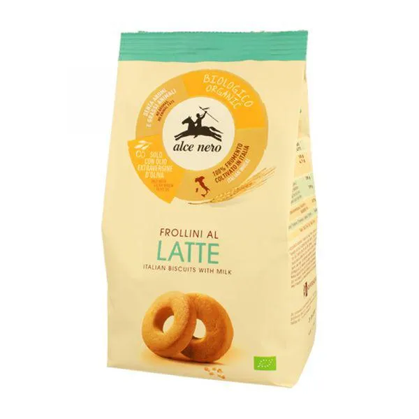 Alce Nero Frollini al latte bio gr. 350