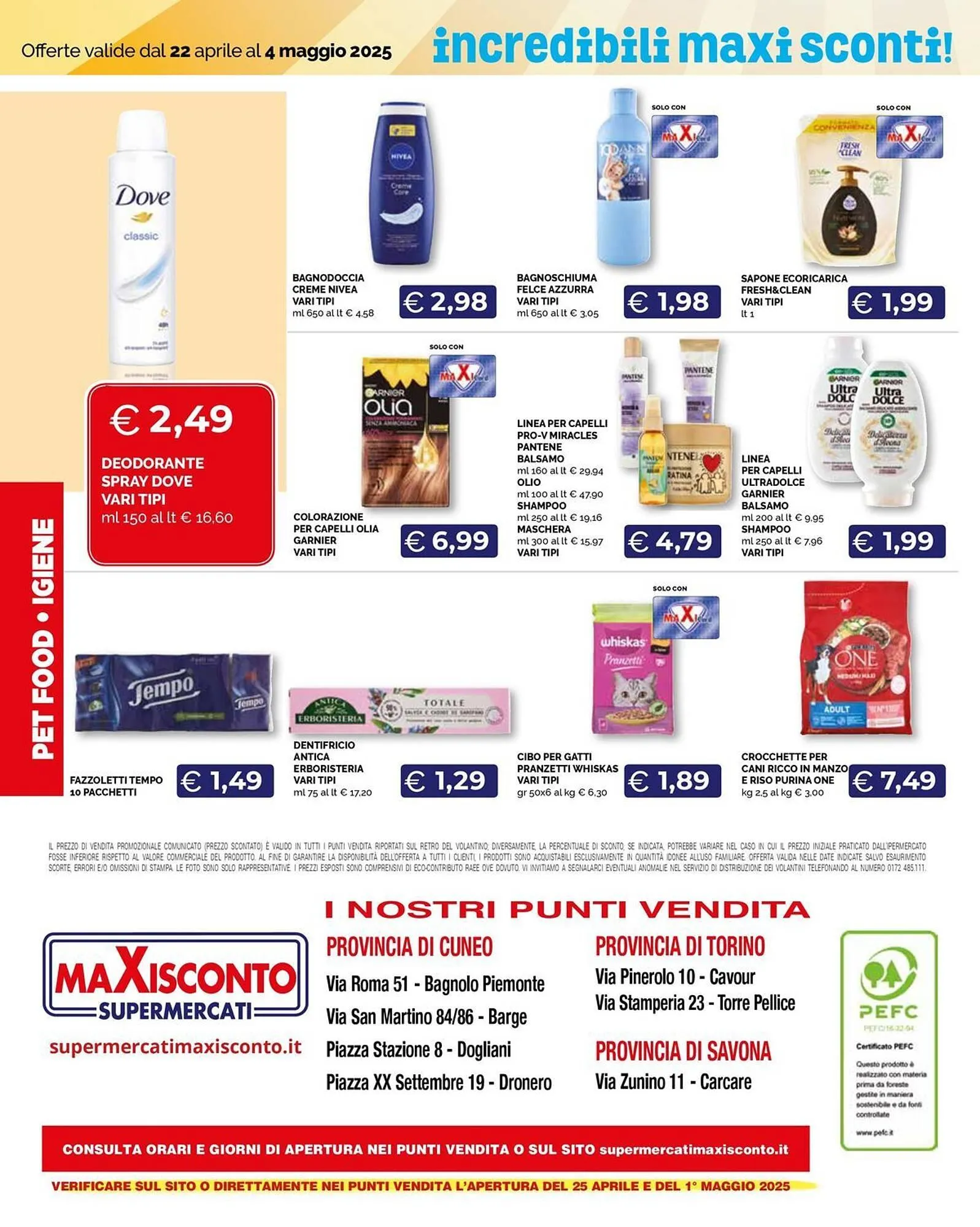 Volantino Maxisconto da 22 aprile a 4 maggio di 2025 - Pagina del volantino 12