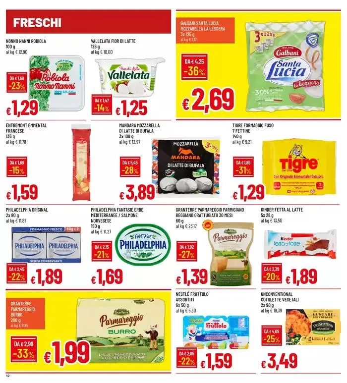 SCONTI FINO AL 50% da 24 aprile a 4 maggio di 2025 - Pagina del volantino 12