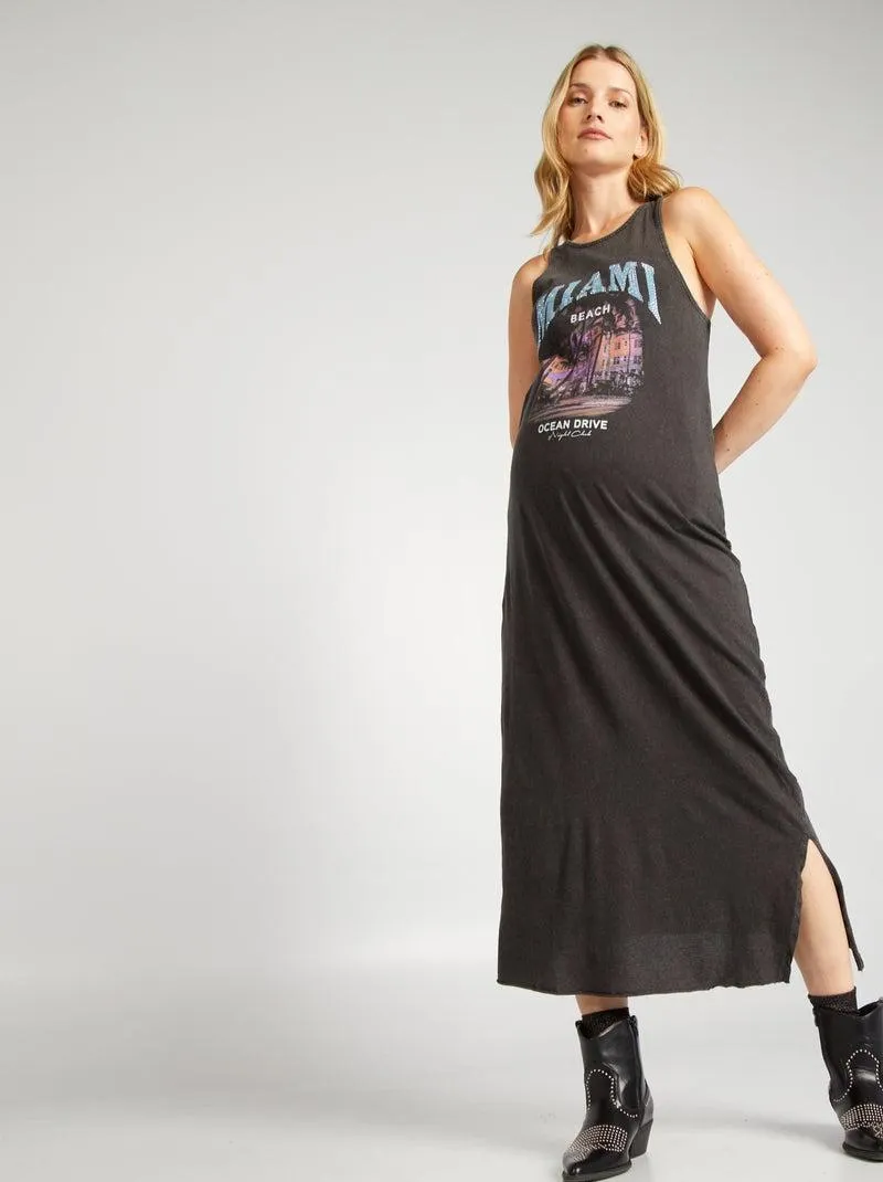 Vestito lungo premaman 'Only' - nero