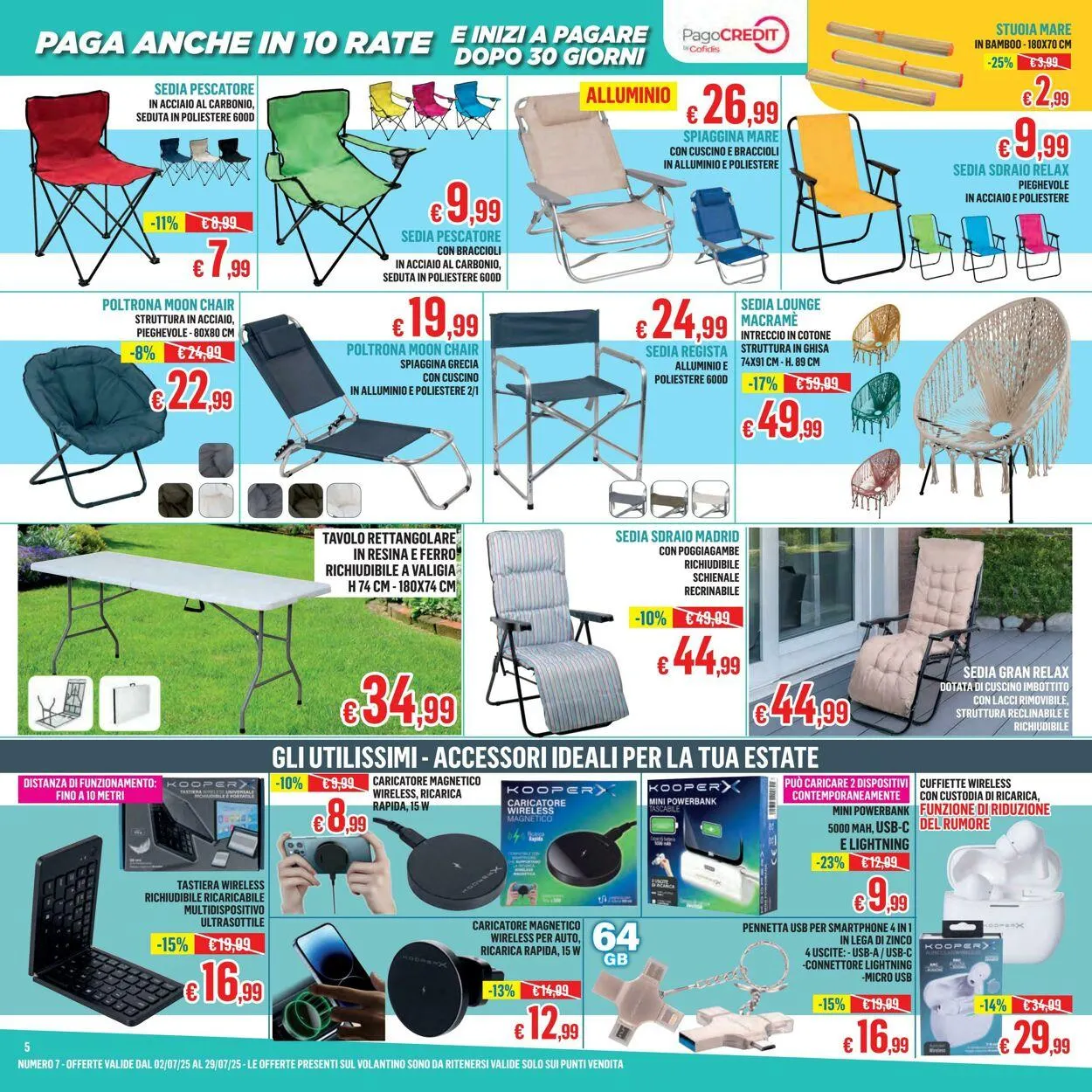 Satur da 3 luglio a 3 agosto di 2025 - Pagina del volantino 5