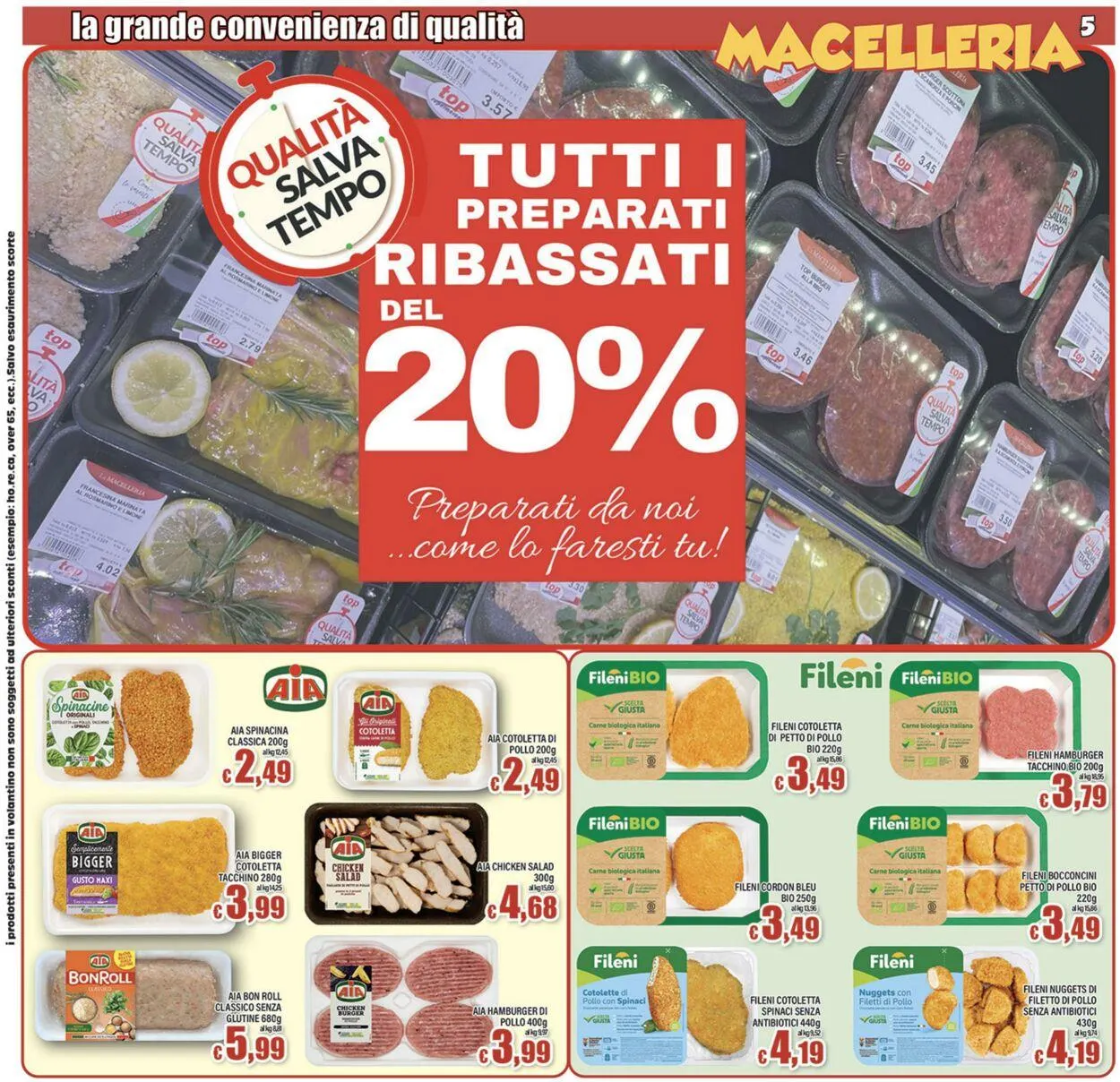 Top Supermercati Volantino attuale da 25 settembre a 9 ottobre di 2025 - Pagina del volantino 5