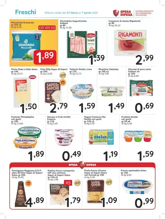Sotto Costo da 27 marzo a 5 aprile di 2025 - Pagina del volantino 9