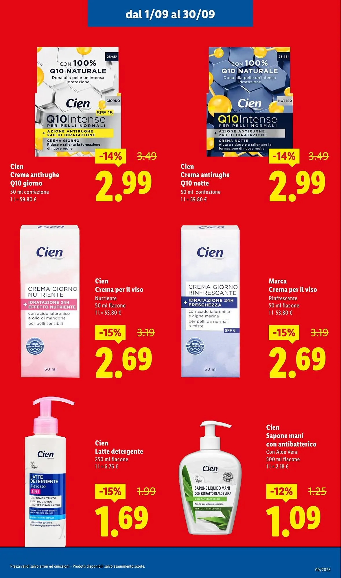 Volantino Lidl da 1 settembre a 30 settembre di 2025 - Pagina del volantino 11